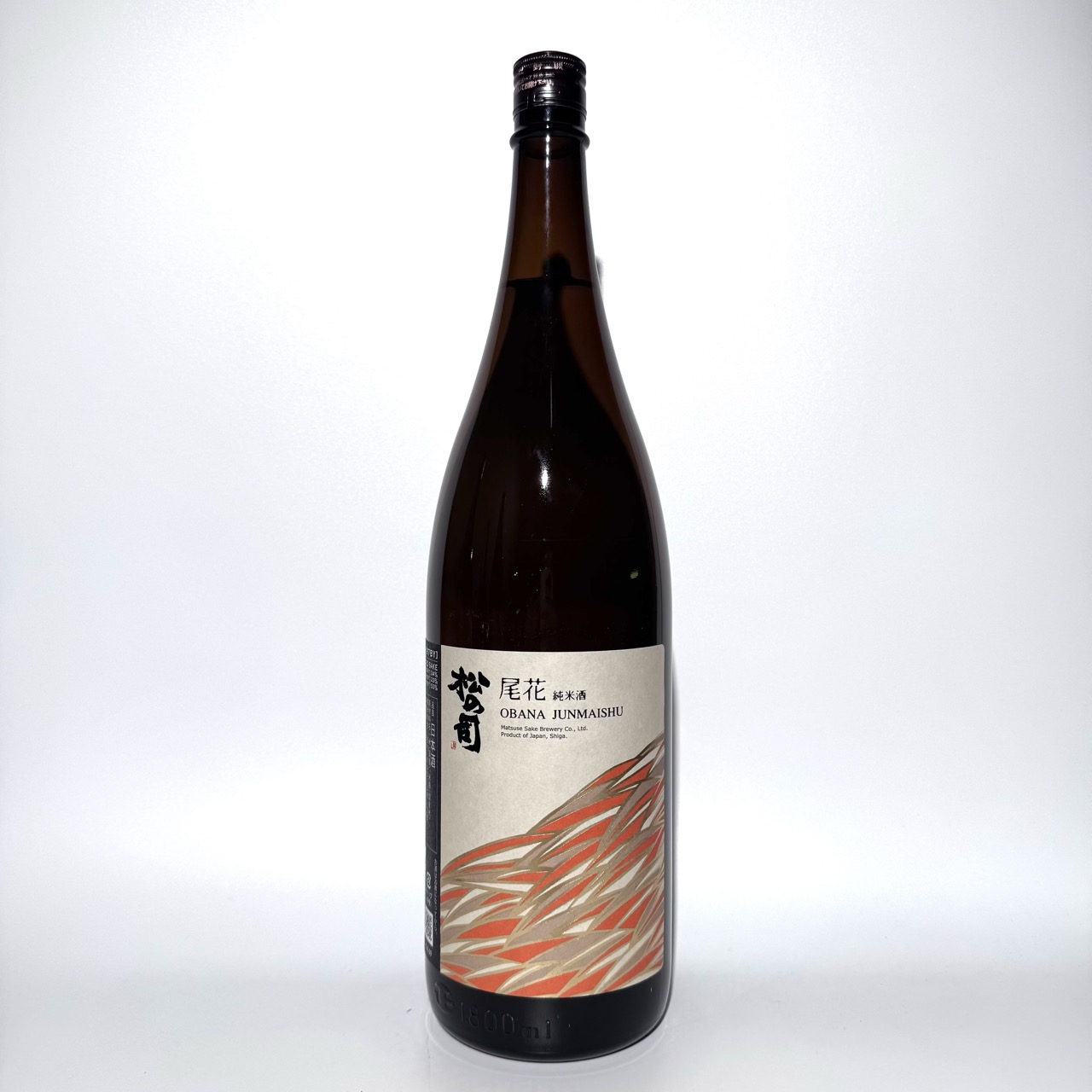 画像：松の司 純米酒 尾花 1.8L