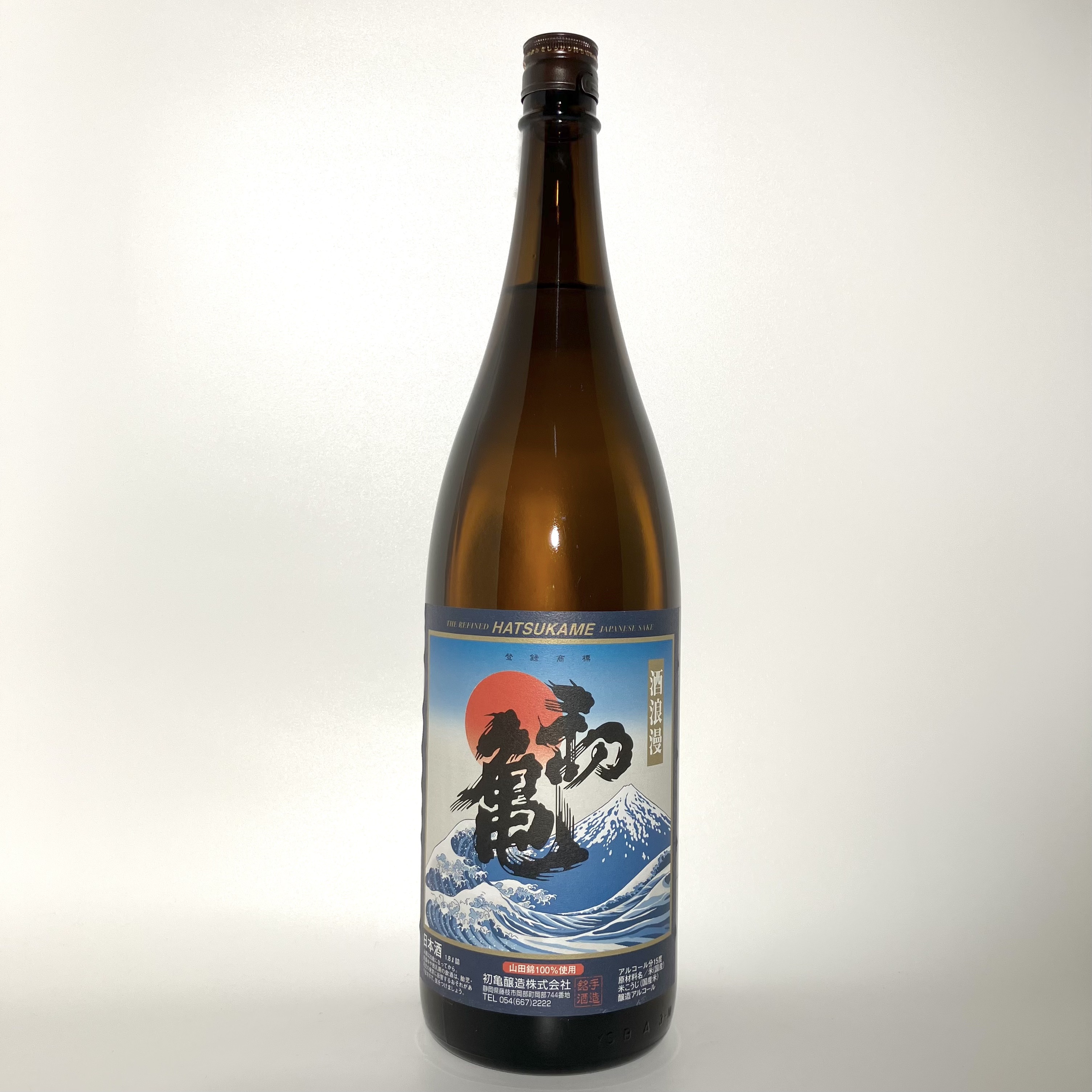 画像：初亀 普通酒(急冷美酒) 1.8L