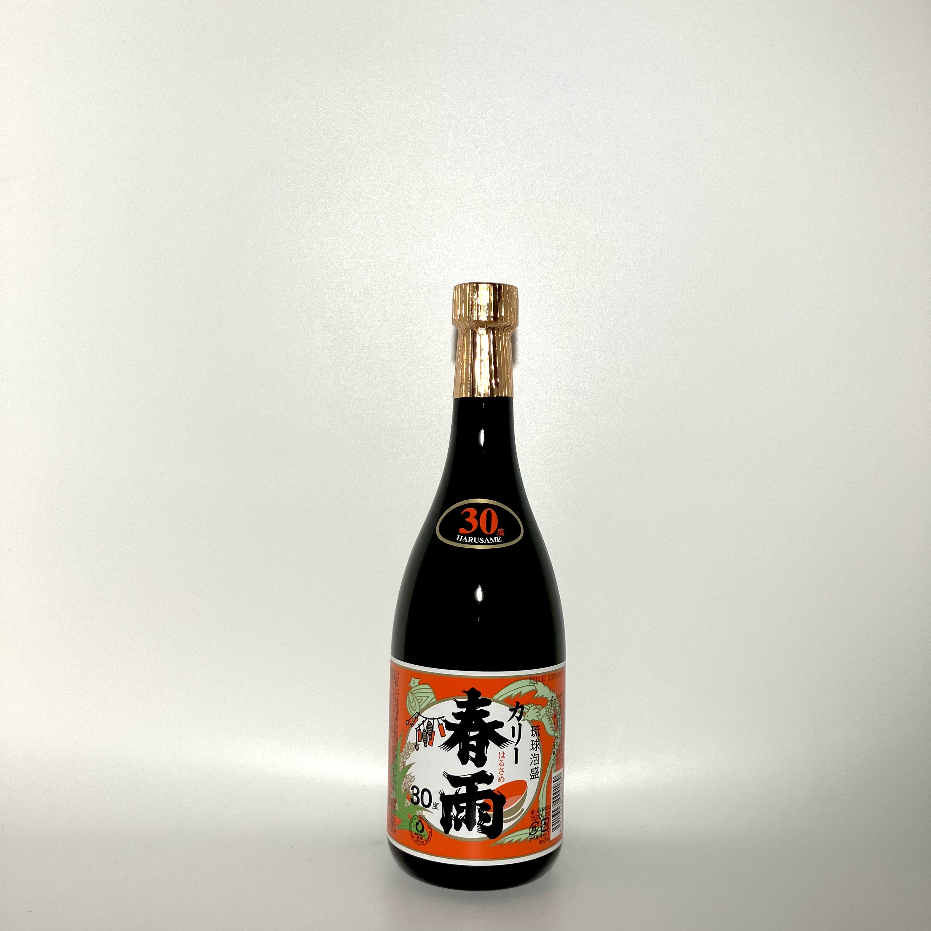 画像：宮里酒造所 琉球泡盛 春雨カリー 30/720ml